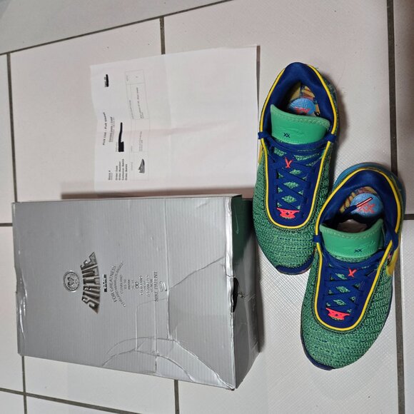 Lebron XX SE (GS) Electric Algae/University Gold. Lightly used! - Picture 5 of 16